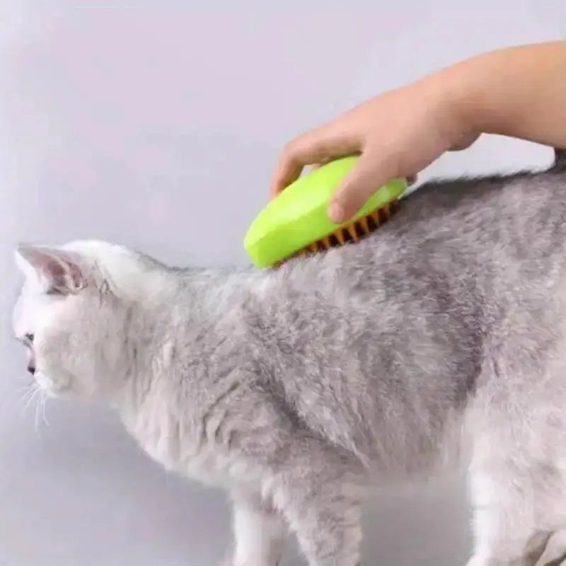 3 In1 Pet Steamy Brush - PawsMagics