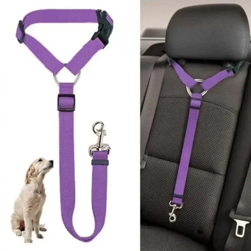 Adjustable Car Dog Leash PawsMagics