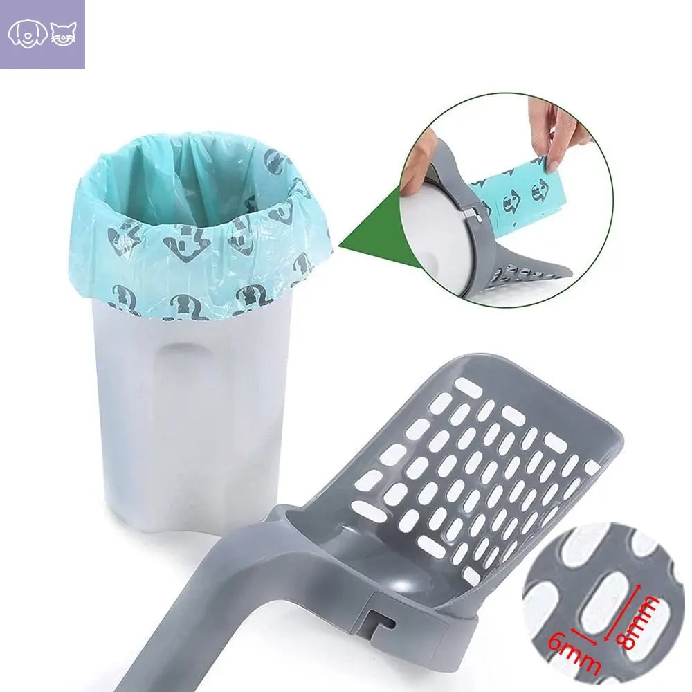 Cat Litter Shovel Scoop Filter - PawsMagics