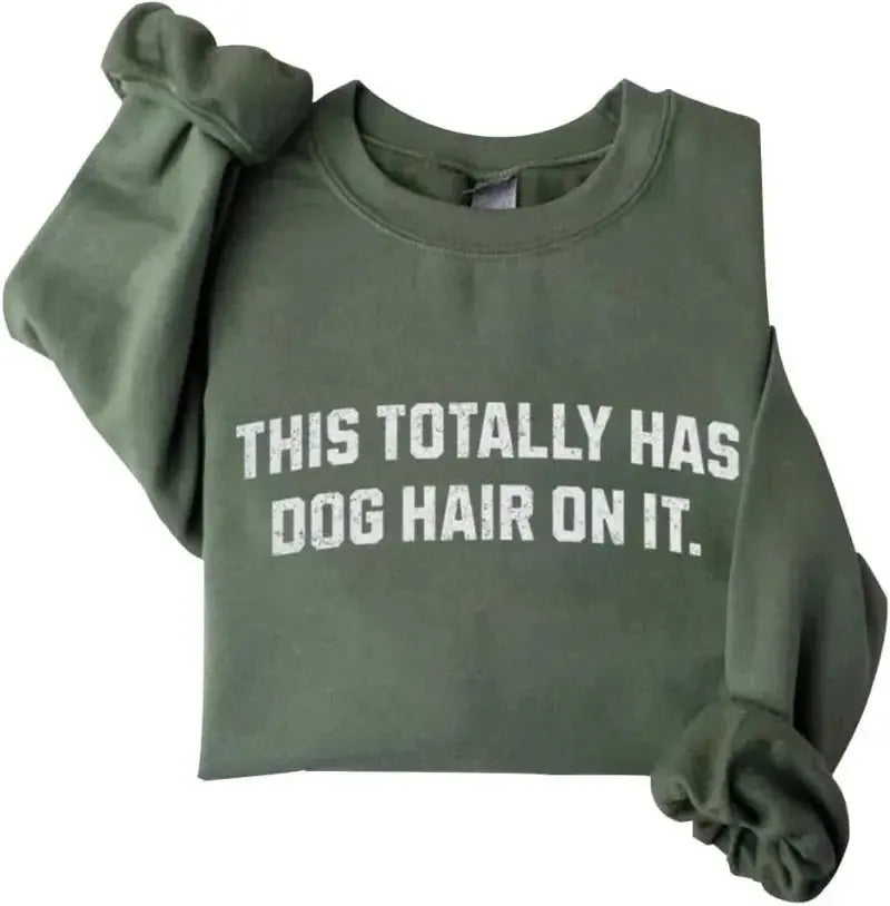 Dog Hair Crewneck Sweatshirt (Unisex) PawsMagics