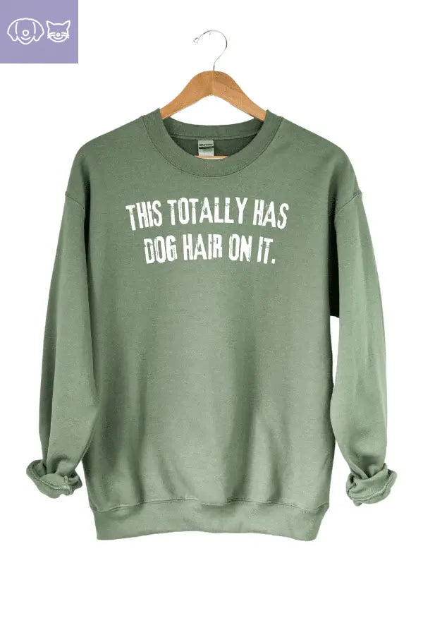 Dog Hair Crewneck Sweatshirt (Unisex) PawsMagics