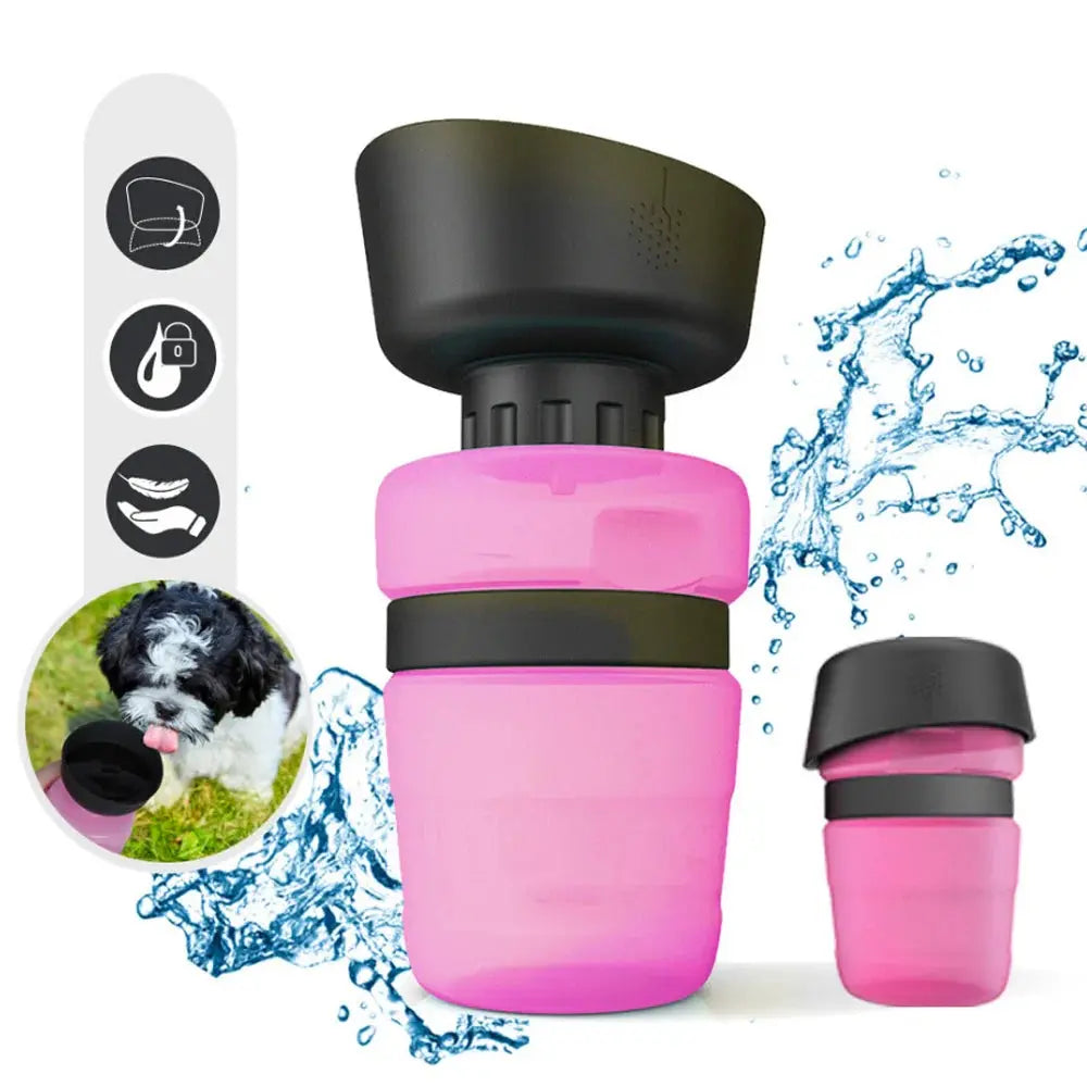 EZBottle Squeze Dog Water Bottle - PawsMagics