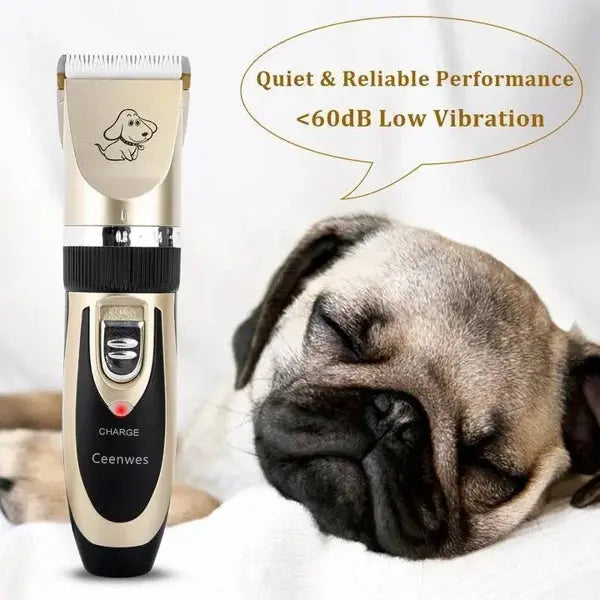 Low Noise Cordless Clipper Kit - PawsMagics