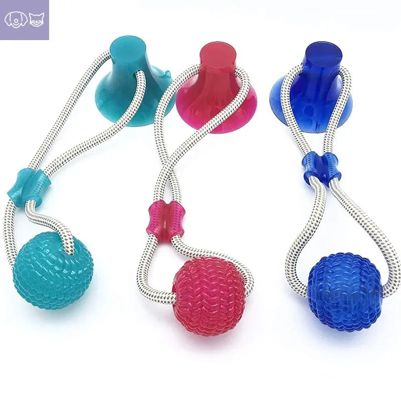 Multifunction Pet Molar Bite Toy - PawsMagics