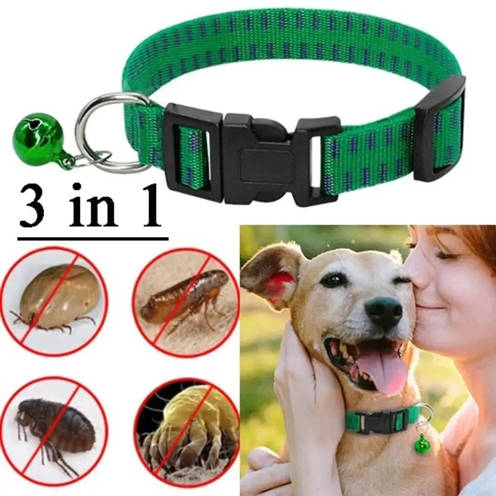 Nylon Adjustable Kill Insect Mosquitoes Insecticidal Dog Collar Neck Strap Pet Suppies Anti Flea Mite Tick PawsMagics