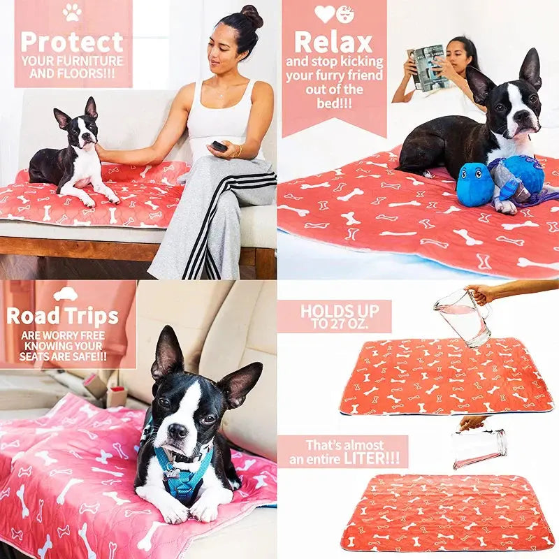 Pee Pads for Dogs Reusable Training Floor - PawsMagics