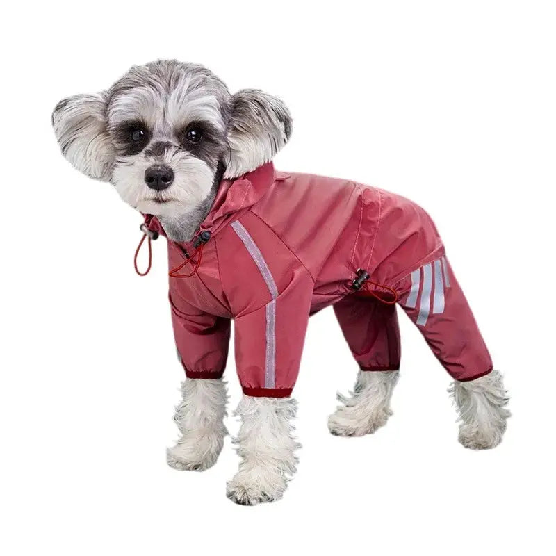 Reflective Waterproof Dog Raincoat for Small & Medium Breeds PawsMagics