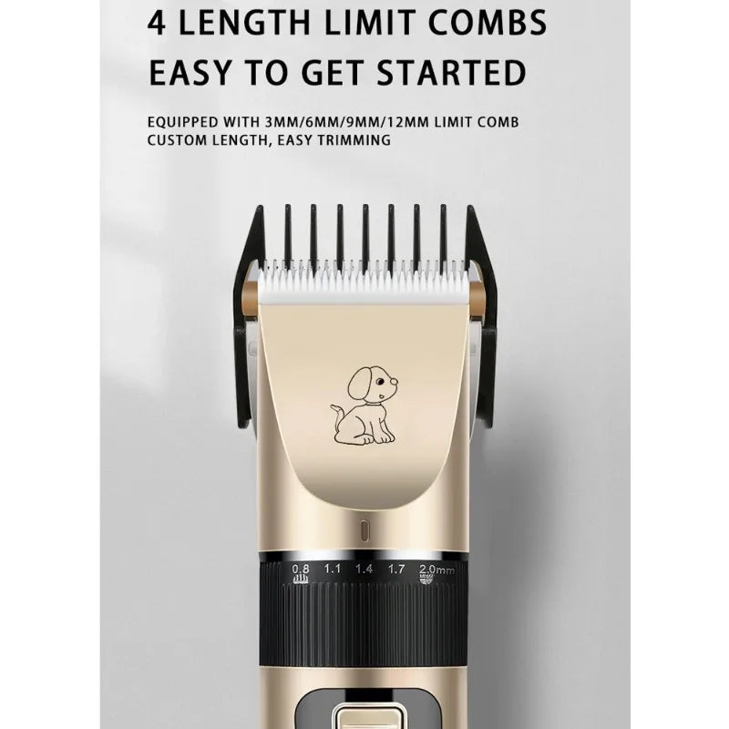 Low Noise Cordless Clipper Kit - PawsMagics