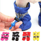 4pcs/set Waterproof Pet Dog Shoes Chihuahua Anti-slip Rain Boots Footwear For Small Cats Dogs Puppy Dog Pet Booties - PawsMagics