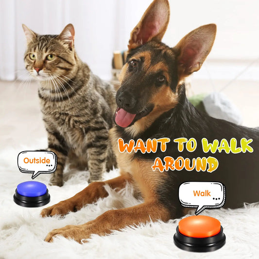 Funny Dog Recordable Pet Toys Talking - PawsMagics