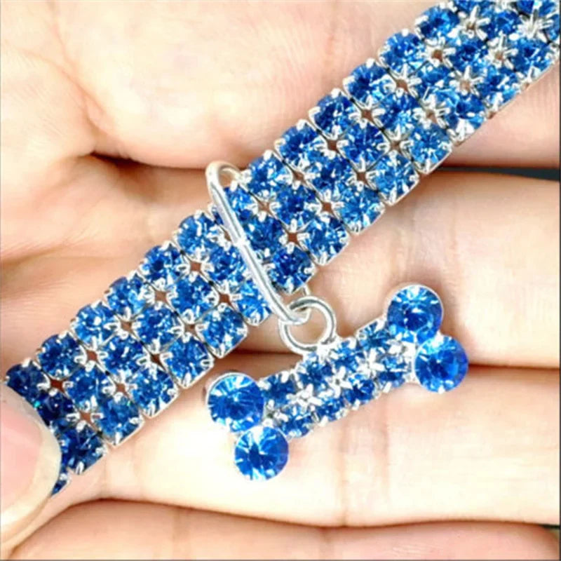 Crystal  Dog Collar - PawsMagics