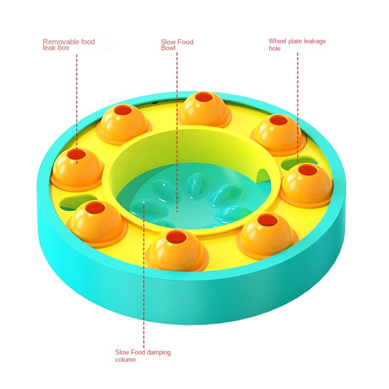 Wisdom Dog Toys Slow Feeding Training Food Tray - PawsMagics