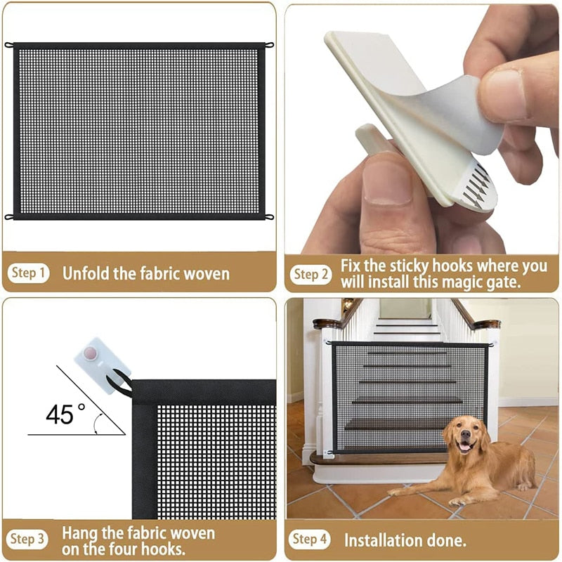 Portable Pets Safety Door Guard - PawsMagics