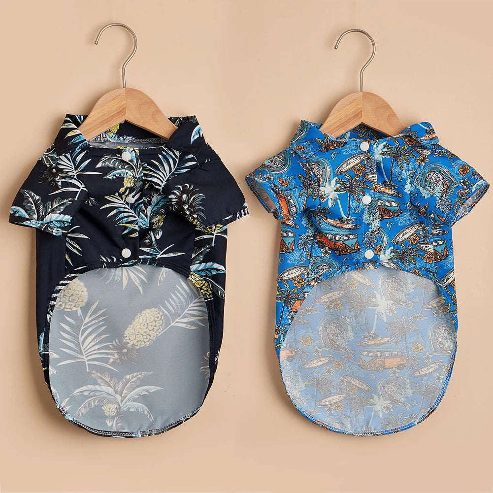 Island Paws Hawaiian Pet Shirts - PawMoon