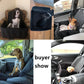 2-in-1 Dog Car Seat Hammock & Protector | Waterproof Pet Seat Cover for Dogs & Cats