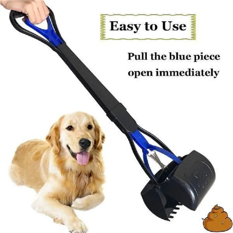 Heavy Duty Long Handle Poop Scooper - PawsMagics