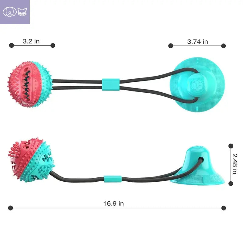 TugToy™ - Primal Suction Tug Toy - PawsMagics