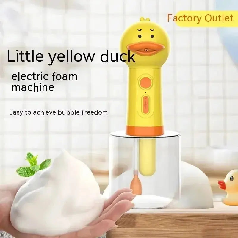 Yellow Duck Electric Foam Machine – USB Automatic Soap Dispenser PawMoon